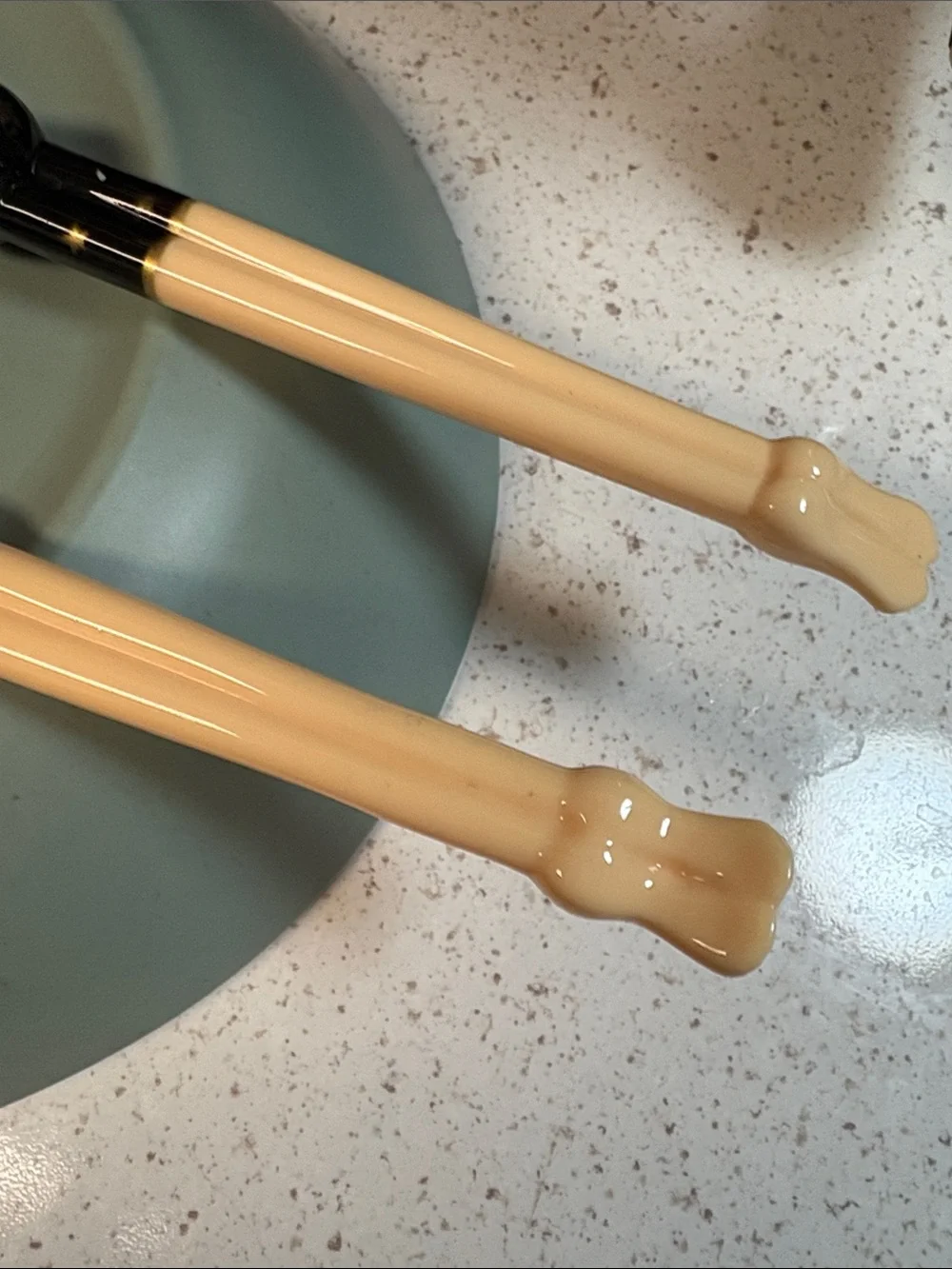 Pylones of Paris - swimmers -Handled Salad Serving set